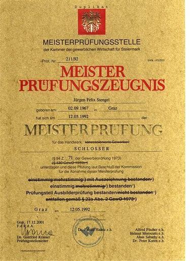 Meisterbrief